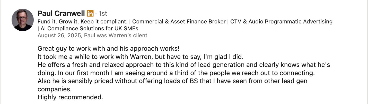 Client testimonial 8 from the Momo Marketing homepage