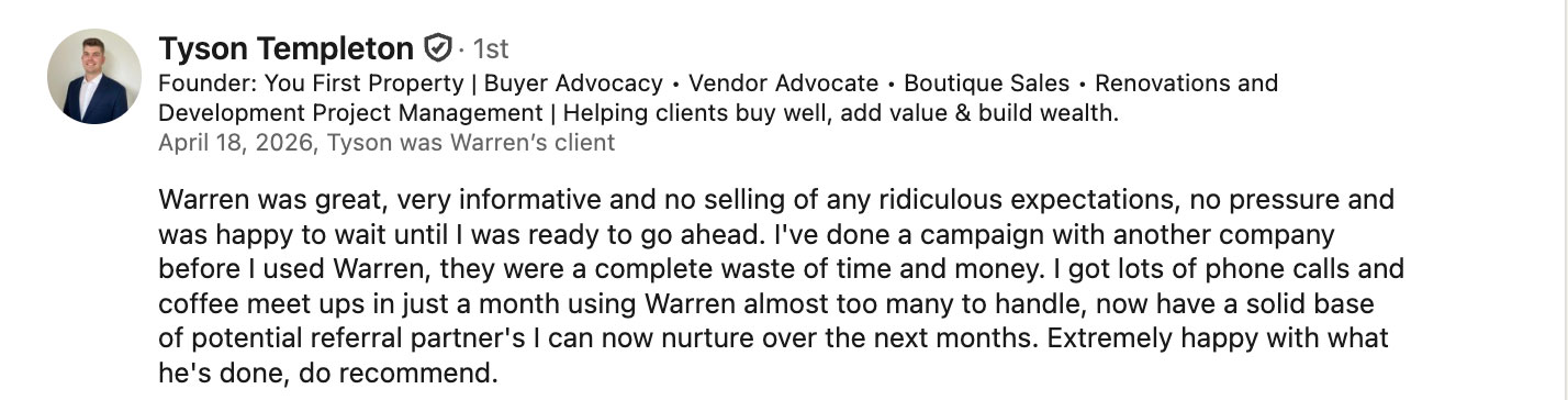 Client testimonial 7 from the Momo Marketing homepage